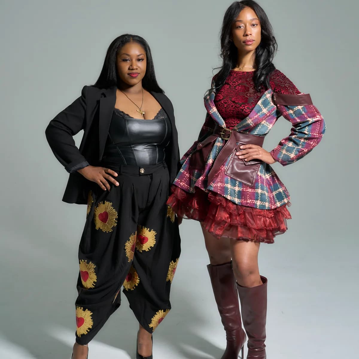 A look by Kristain Janielle England, photographed for Vegas Fashion Week® 2026